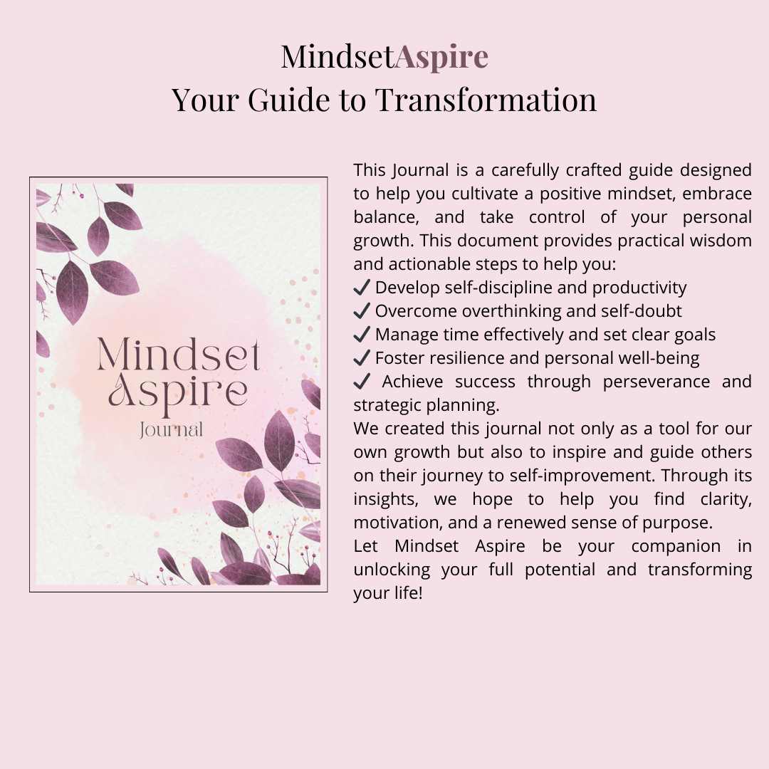 Mental Health Journal - MindsetAspire